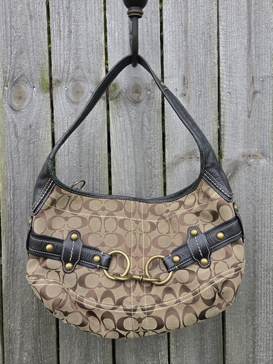 Coach | Bags | Vintage Coach Ergo Signature Belted Horsebit Hobo